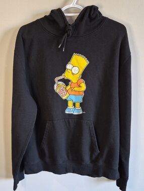 The Simpsons Bart Simpson Squishee Brain Freeze Pullover Hoodie
